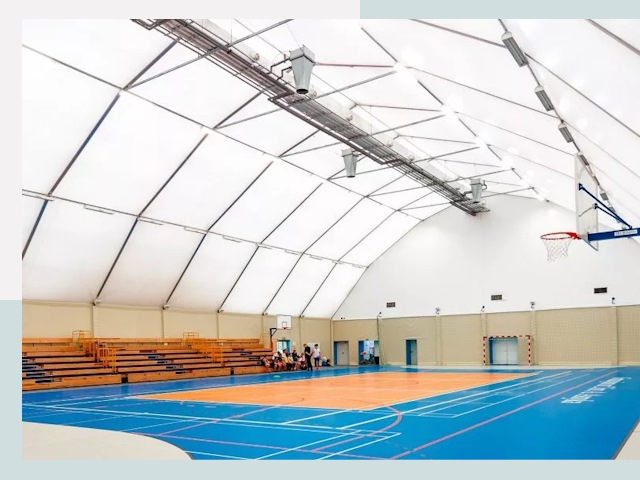 Строительство спортивных залов в Новокуйбышевске