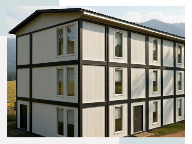 Модульные общежития в Новокуйбышевске