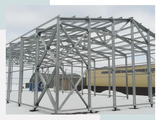 Каркасные ангары в Новокуйбышевске
