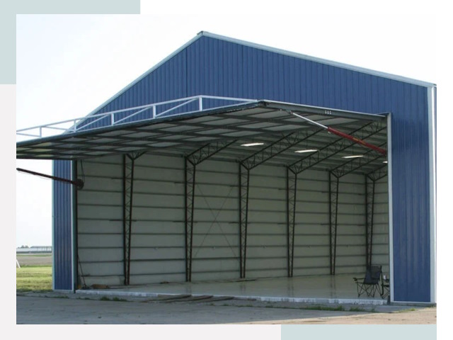 Прямо стенные ангары в Новокуйбышевске