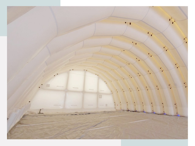 Пневмокаркасные ангары в Новокуйбышевске