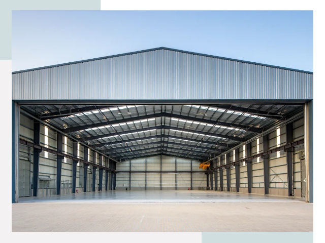 Большие ангары в Новокуйбышевске