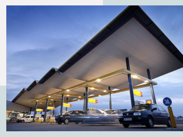Навесы для АЗС в Новокуйбышевск от 615 руб. - Защита и комфорт