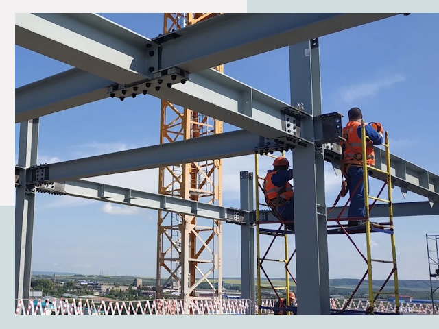 Монтаж металлоконструкций в Новокуйбышевске