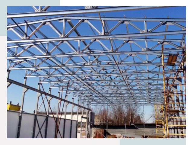 Металлокаркасы для складов в Новокуйбышевске